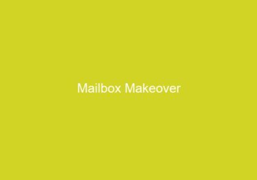 Mailbox Makeover